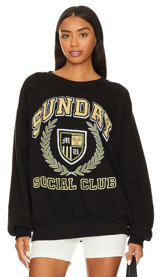 Stanley Sweatshirt in Sunday Social Graphic | Revolve Clothing (Global)