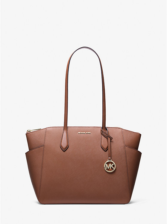 Marilyn Medium Saffiano Leather Tote Bag | Michael Kors US