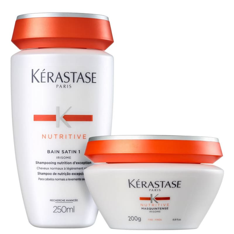Kit Kérastase Nutritive Satin Masquintense Cabelos Finos (2 Produtos) | Beleza Na Web (BR)