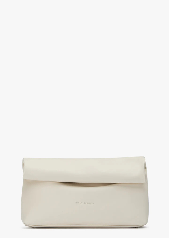 Avva White Nappa Clutch | Handbags | Tony Bianco | Tony Bianco (Australia & New Zealand)