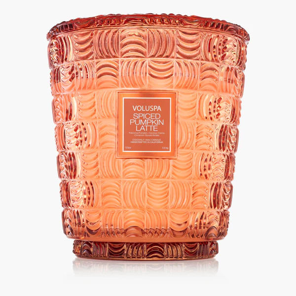 Spiced Pumpkin Latte - 5 Wick Hearth Candle | Voluspa