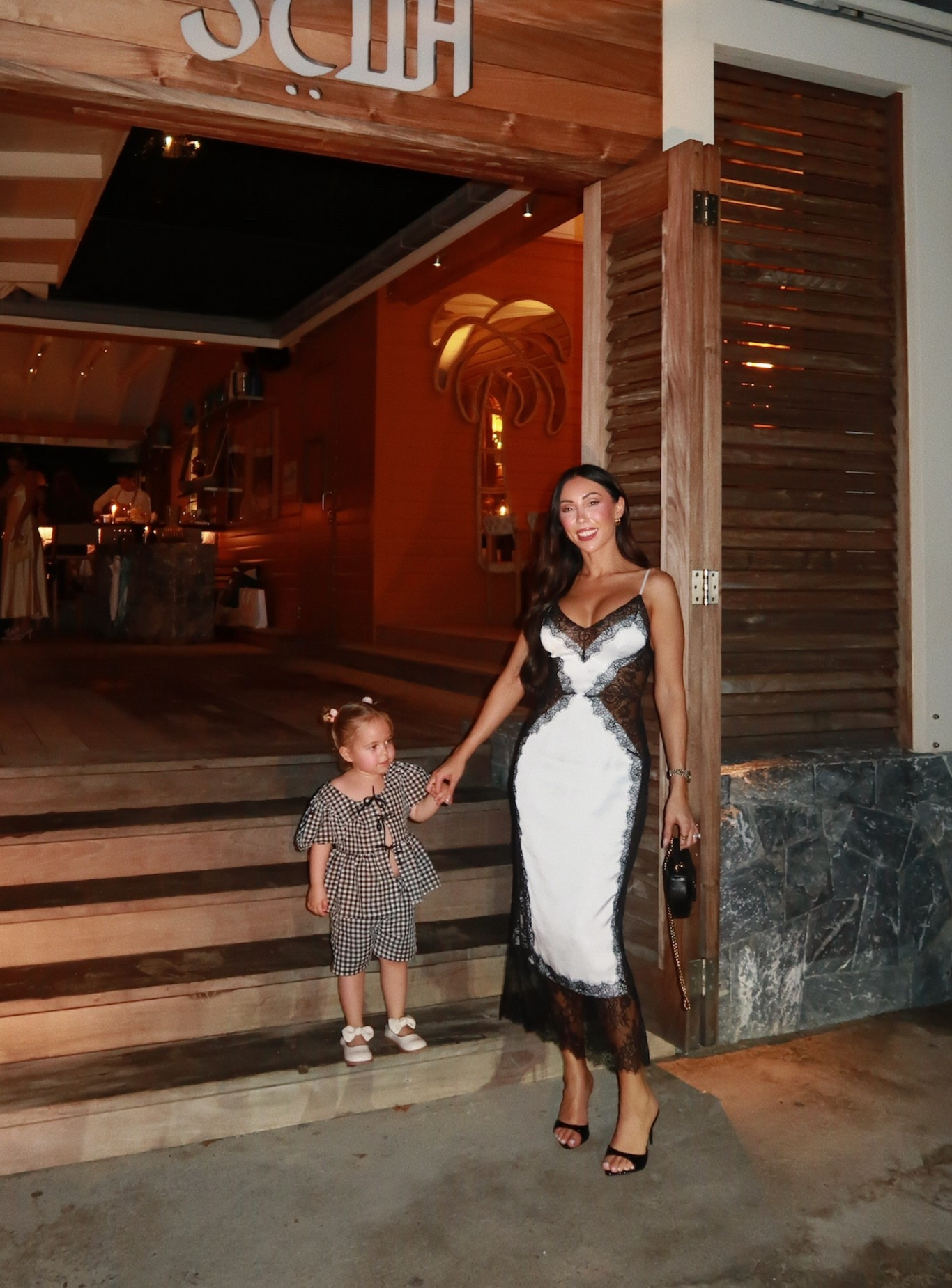 A night out in St Barts with my girl 👼🏼