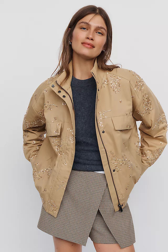 Sanctuary Limelight 100% Cotton Jacket | Anthropologie (US)