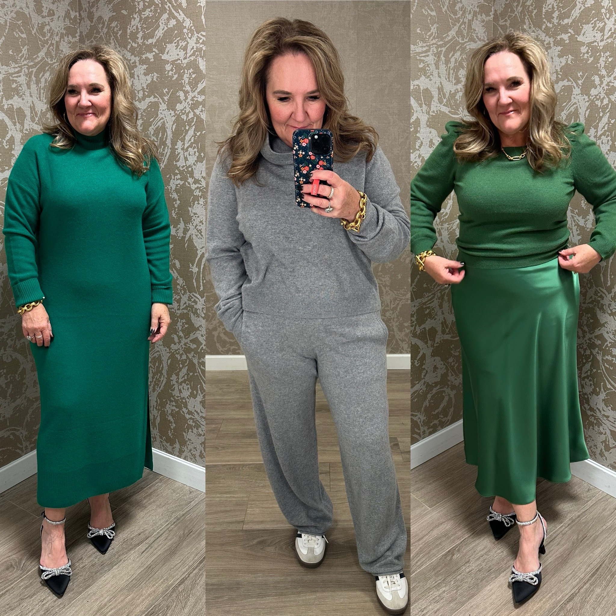 Cashmere at Dillard’s! It’s beautiful. Such lovely holiday gifts and outfits for all winter. Don’t know what to gift? Cashmere always works. 

Sweater dress size L
Hoodie size XL
Lounge pants, size medium
Puff sleeve, cashmere, mock neck size medium
Satin slip skirt, size 12

Linking other gifts ideas! 

Gifts for her gifts for mom 

#LTKGiftGuide #LTKHoliday #LTKover40