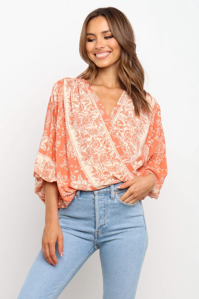Barbra Top - Orange | Petal & Pup (US)