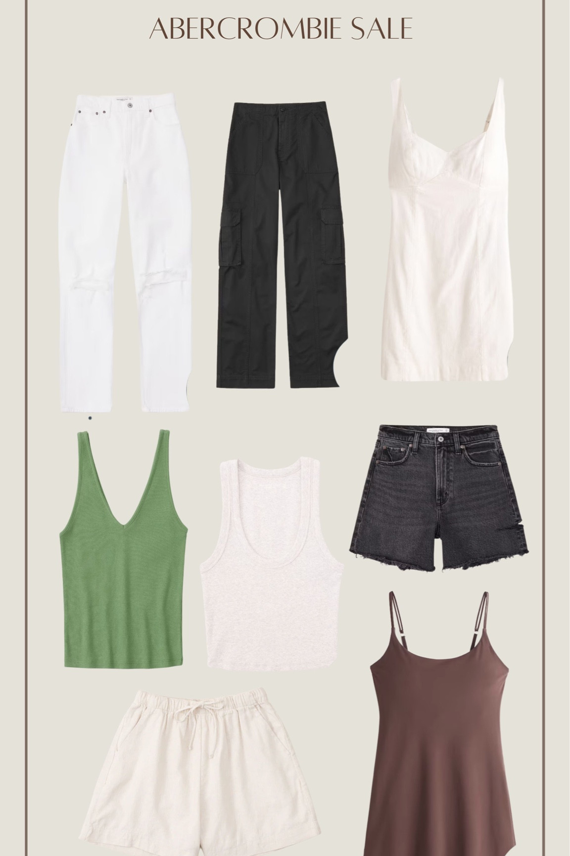 Abercrombie LTK Sale🤍 25% off with code AFLTK

#LTKSale #LTKstyletip #LTKsalealert