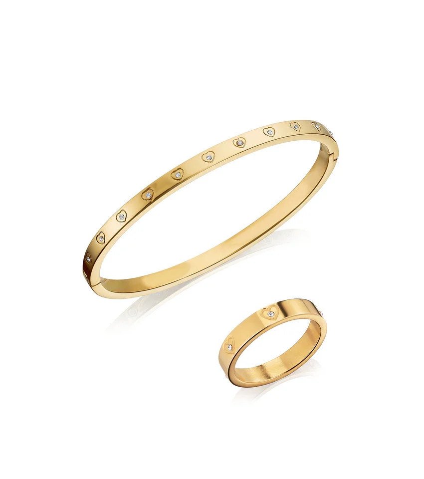 Crystal Heart Bundle (Gold) | Abbott Lyon