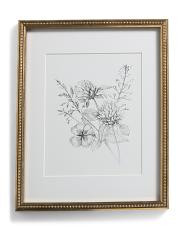 14x16 Matted To 8x10 Beaded Metallic Wall Portrait Frame | TJ Maxx