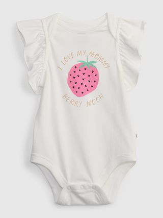 Baby 100% Organic Cotton Mix and Match Graphic Bodysuit | Gap (US)