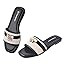 Dressy Flat Sandals for Women Elegant Summer Comfortable Slides Sandal 2026 Trendy Fashion Square... | Amazon (US)