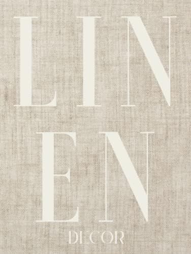 Linen Decor: Hardcover Thick Decorative Display Book Accent Designer For Shelves, Bookends, Cases... | Amazon (US)