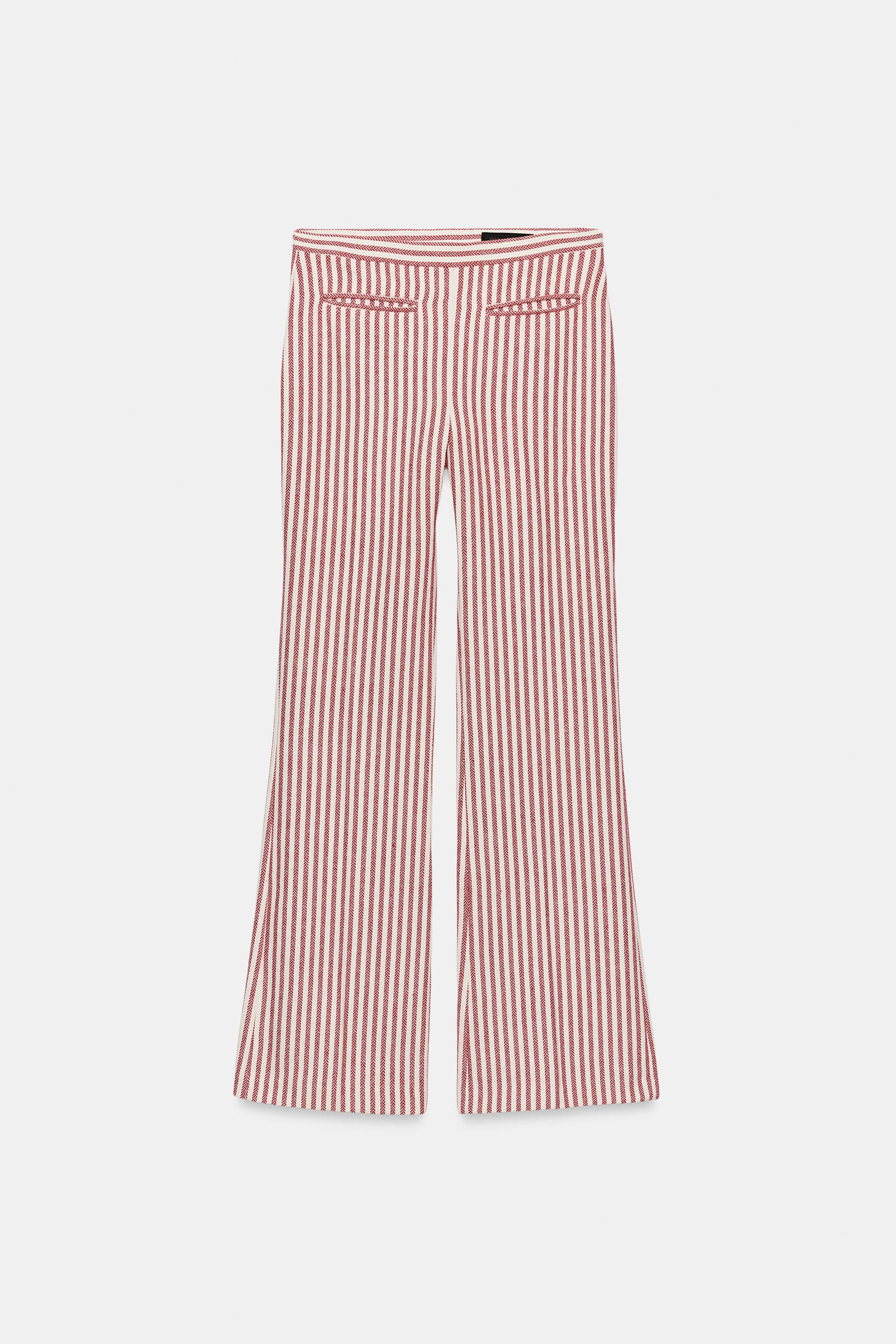 ZW COLLECTION STRIPED PANTS | Zara US