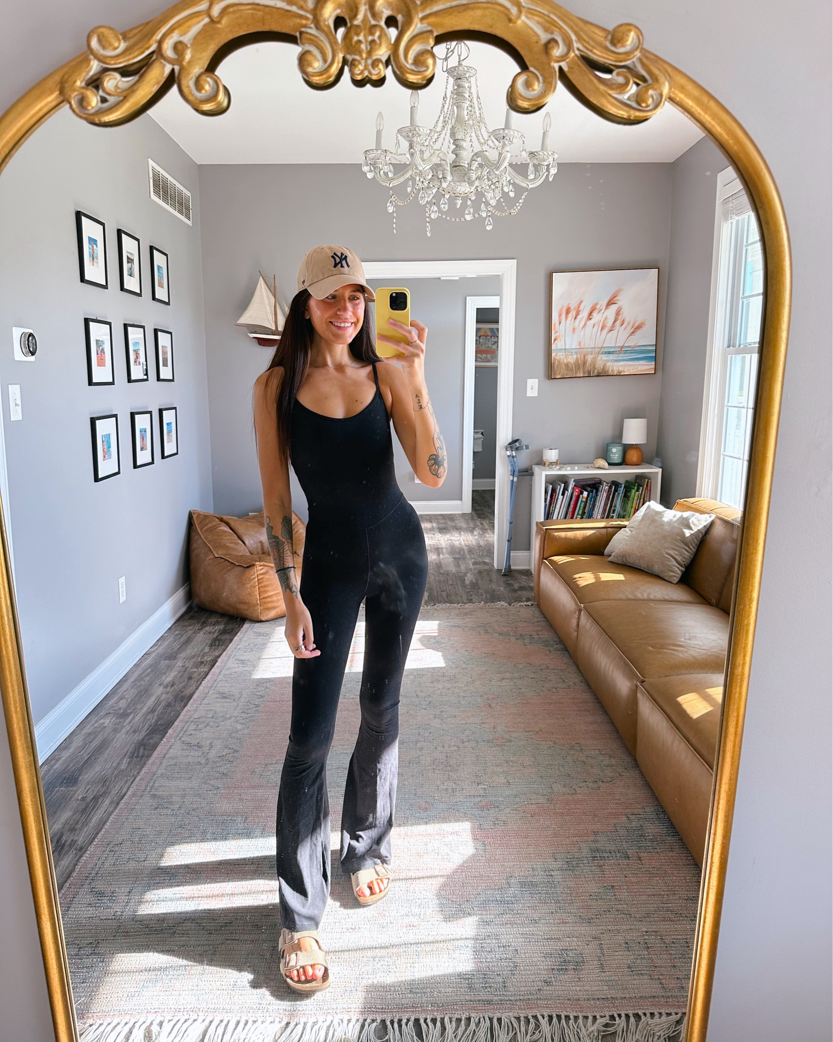 everything is from aerie 🍂 wearing a size small in the jumpsuit  

#LTKSeasonal #LTKFamily #LTKFallSale