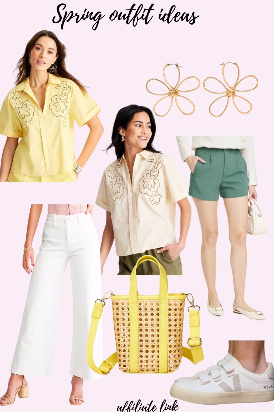 Spring outfit ideas! All Target items on sale this week! 
Top- size XXsmall and I’m normally a small 
Shorts- size 2
White denim- size 25 (I’m normally a 26)
Shoes- size 7

#LTKfindsunder100 #LTKsalealert #LTKxTarget