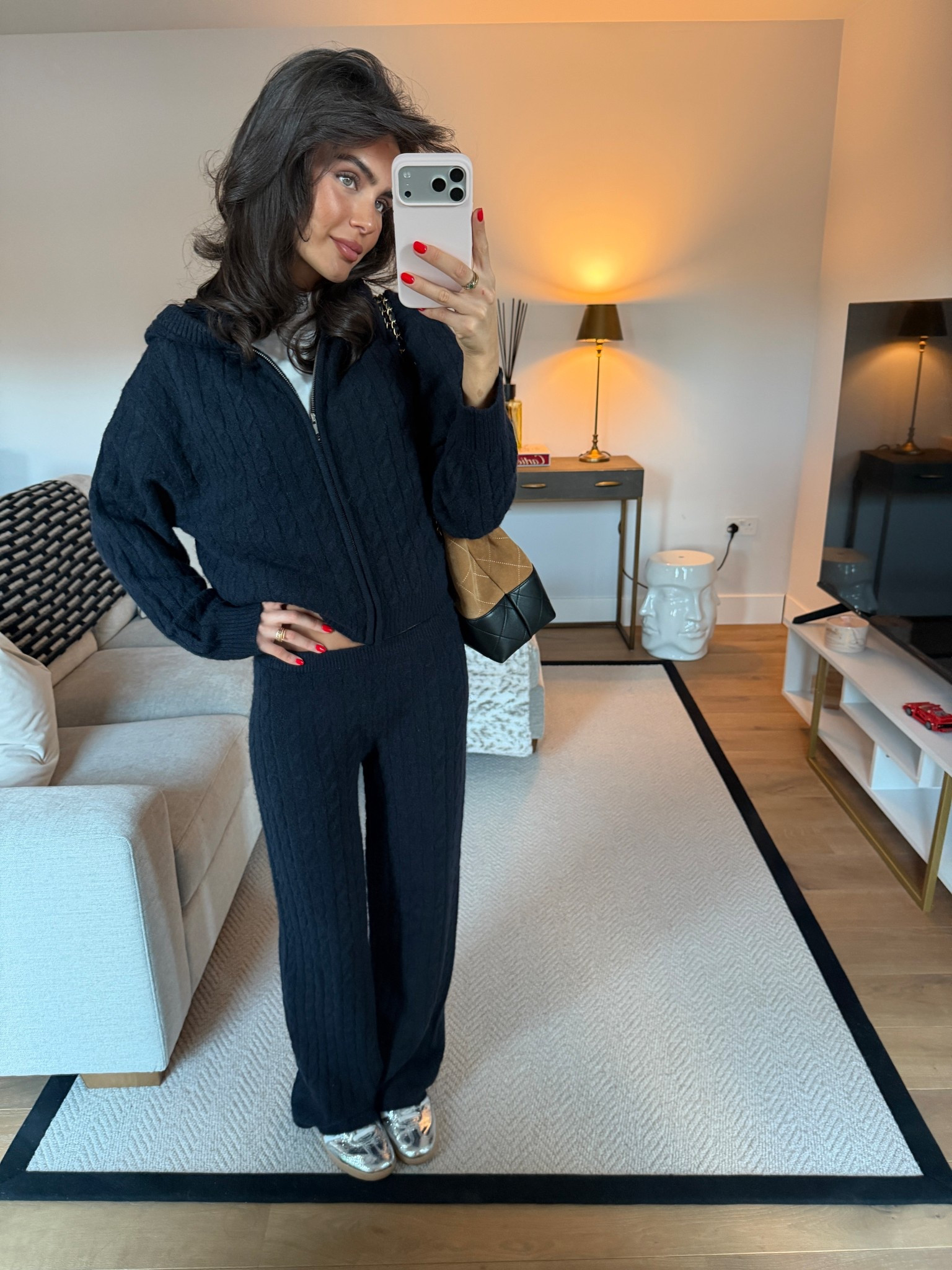 Navy knit tracksuitt

#LTKfestive #LTKwinter #LTKuk