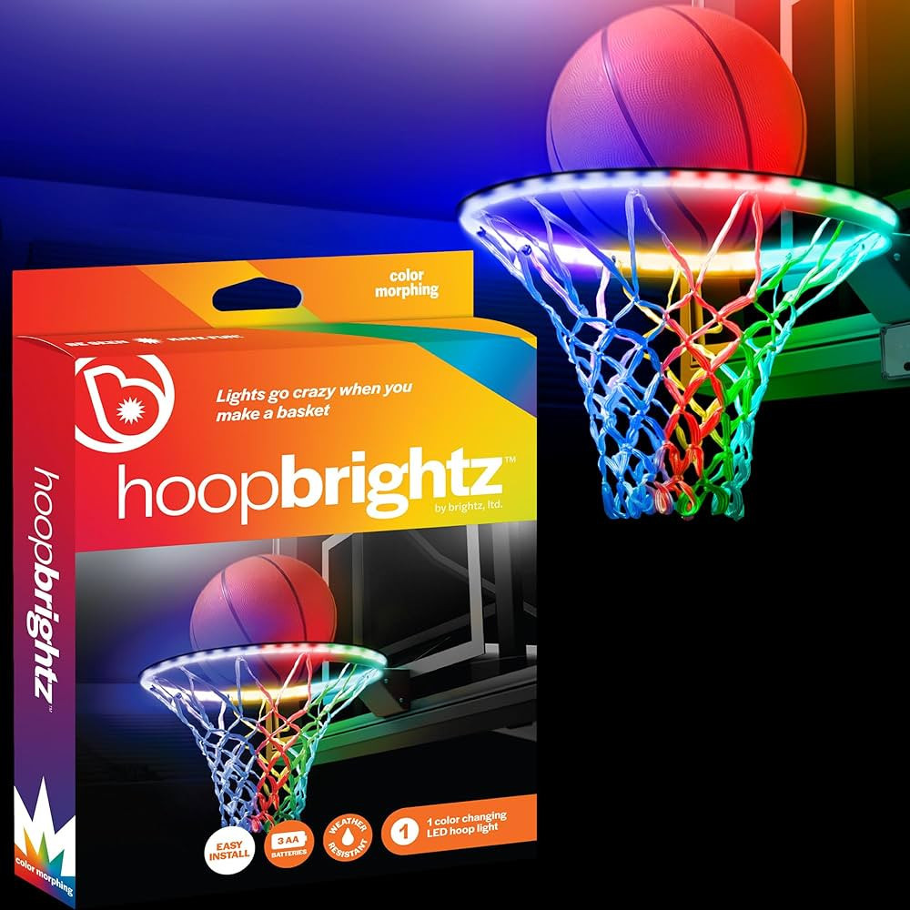 Brightz HoopBrightz LED Basketball Hoop Light - 2023's Must-Have for Basketball Lovers - Score an... | Amazon (US)