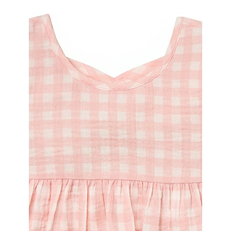 Modern Moments Toddler Girl Puff Sleeve Short Set, 2-Piece, Sizes 12M-5T | Walmart (US)