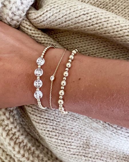 The most beautiful bracelets, and the perfect gifts for Mother’s Day! I love these simple gold stacked bracelets. They’re amazing quality, and all Erica Woolston pieces are beautiful. 

Bracelets, Mother’s Day, Erica Woolston 

#LTKGiftGuide #LTKfit #LTKstyletip