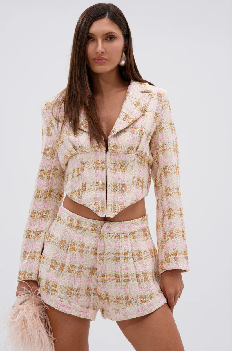 FLORENCE TWEED BLAZER | AKIRA