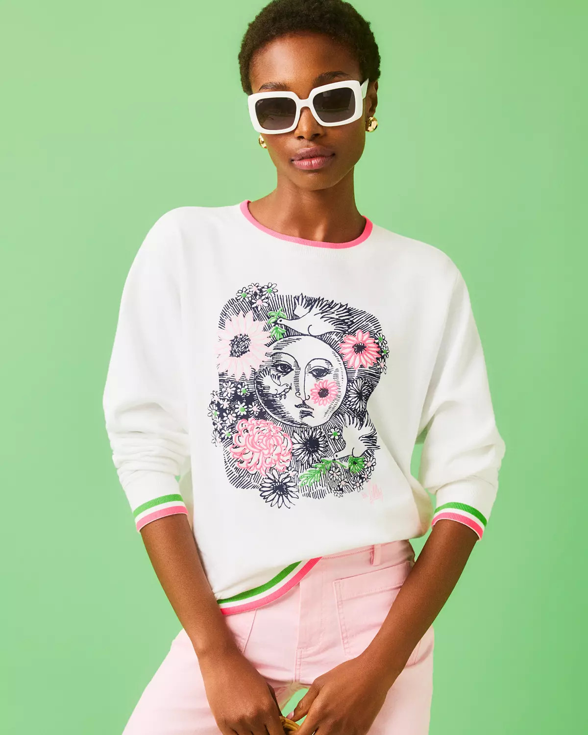 Ballad Cotton Sweatshirt | Lilly Pulitzer