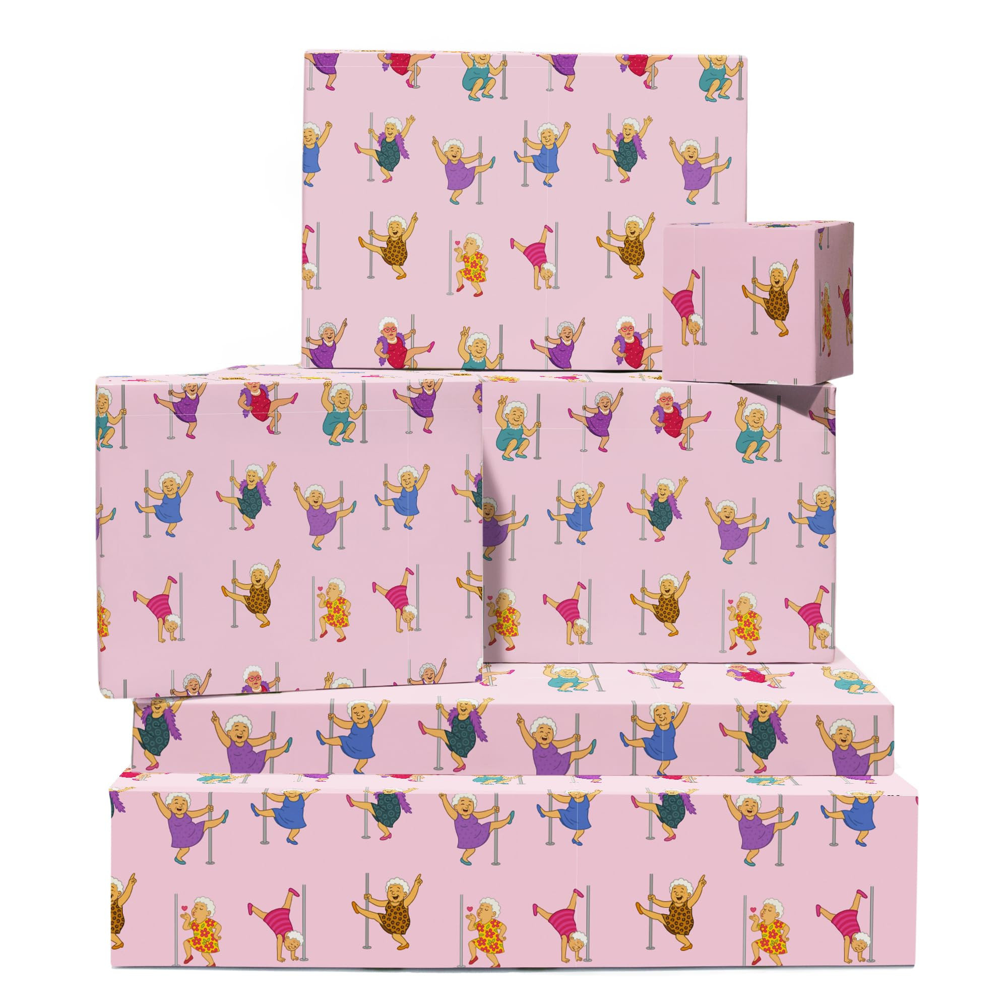 CENTRAL 23 Nan Wrapping Paper - 6 Sheets Gift Wrap for Mom Grandmother Friends Adults - Birthday ... | Amazon (US)