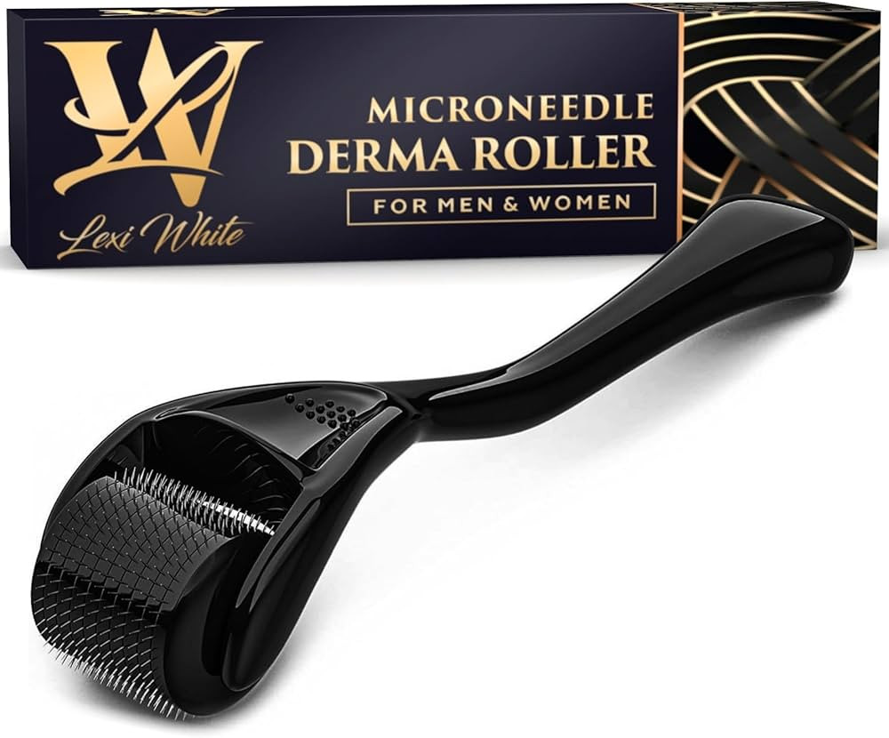 Derma Roller Microneedle Roller For Face, Roller for Beard, Microneedling Roller | For Women and ... | Amazon (US)