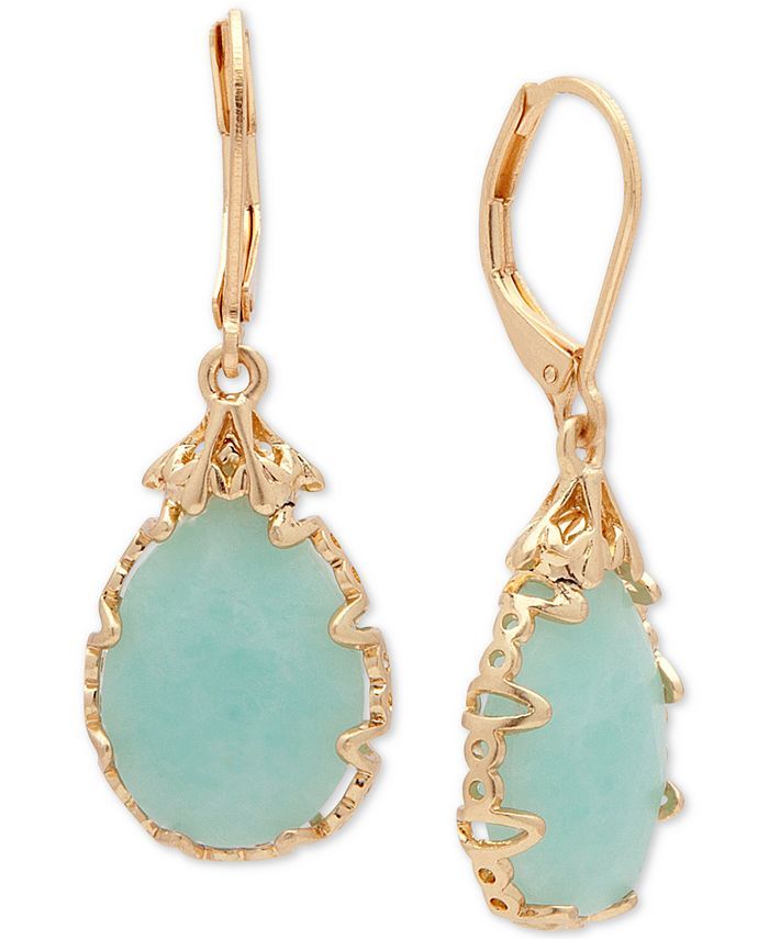 lonna & lilly Gold-Tone Imitation Pearl Drop Earrings  & Reviews - Earrings - Jewelry & Watches -... | Macys (US)