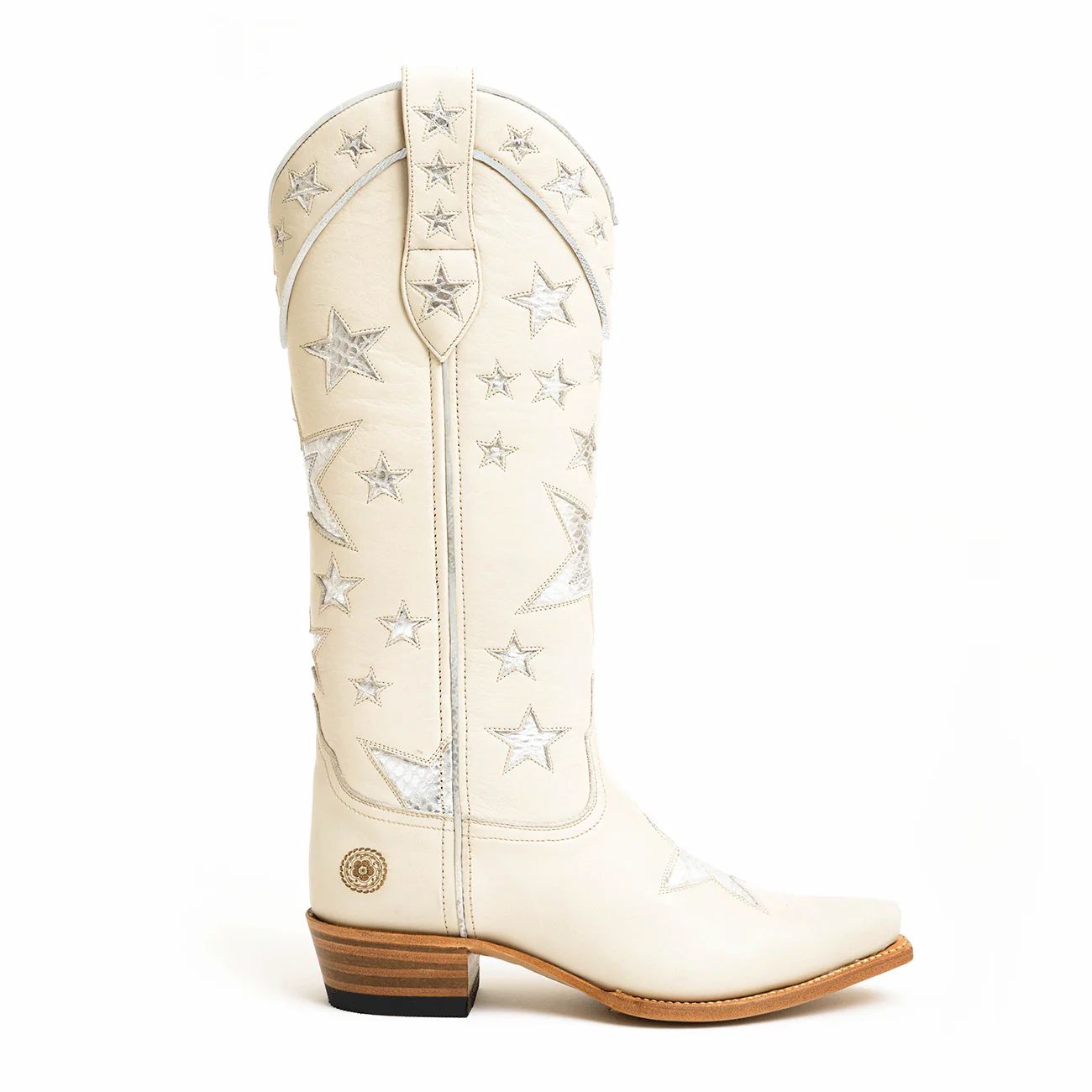 Womens Presidio Liberty Creme - Tall Shaft Cowboy Boots - Ranch Road Boots™ | Ranch Road Boots