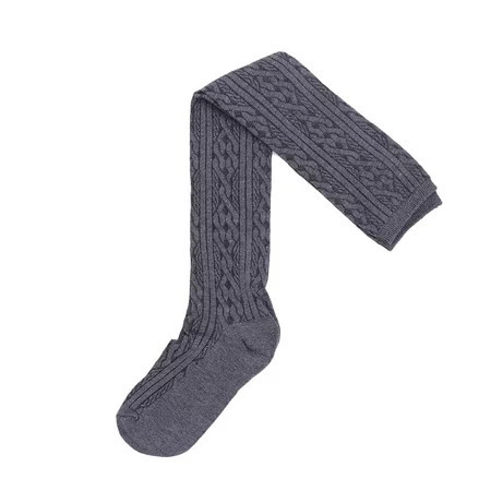 Yageerya 1 Pair of Long Knit Socks Autumn High Tube Knee Socks for Women Lady Girls (Dark Grey) | Walmart (US)