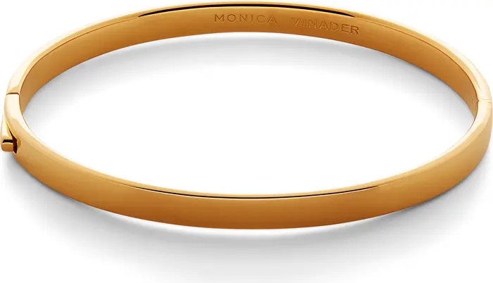 Monica Vinader Essential Hinged Bangle Bracelet | Nordstrom | Nordstrom