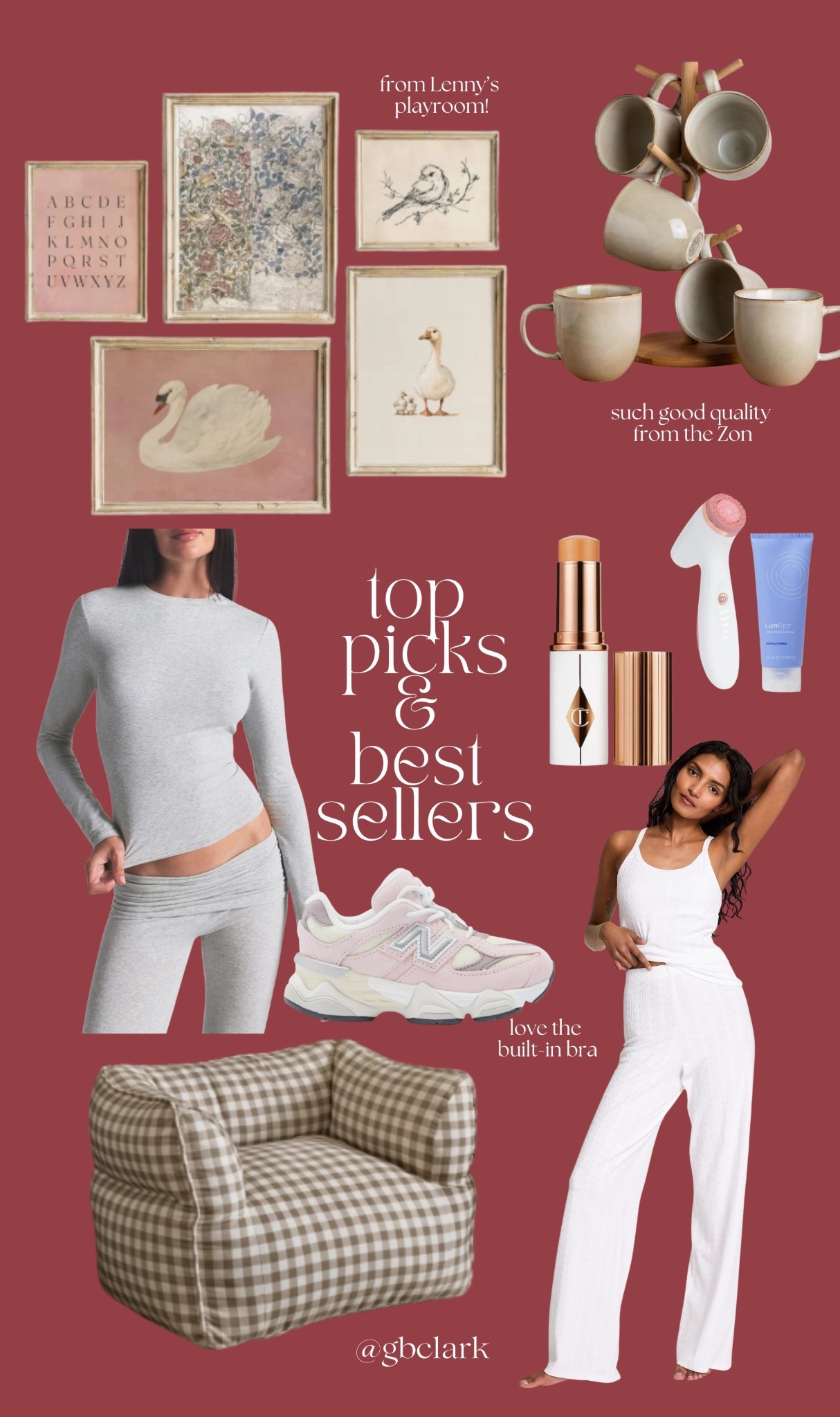 Lots of good home, baby and lounge best sellers and picks this week! Cannot get over how cute Lenny’s tiny sneakers are 🥹🥹 DM for cleansing device & cleanser bundle 

#LTKHome #LTKKids #LTKValentine