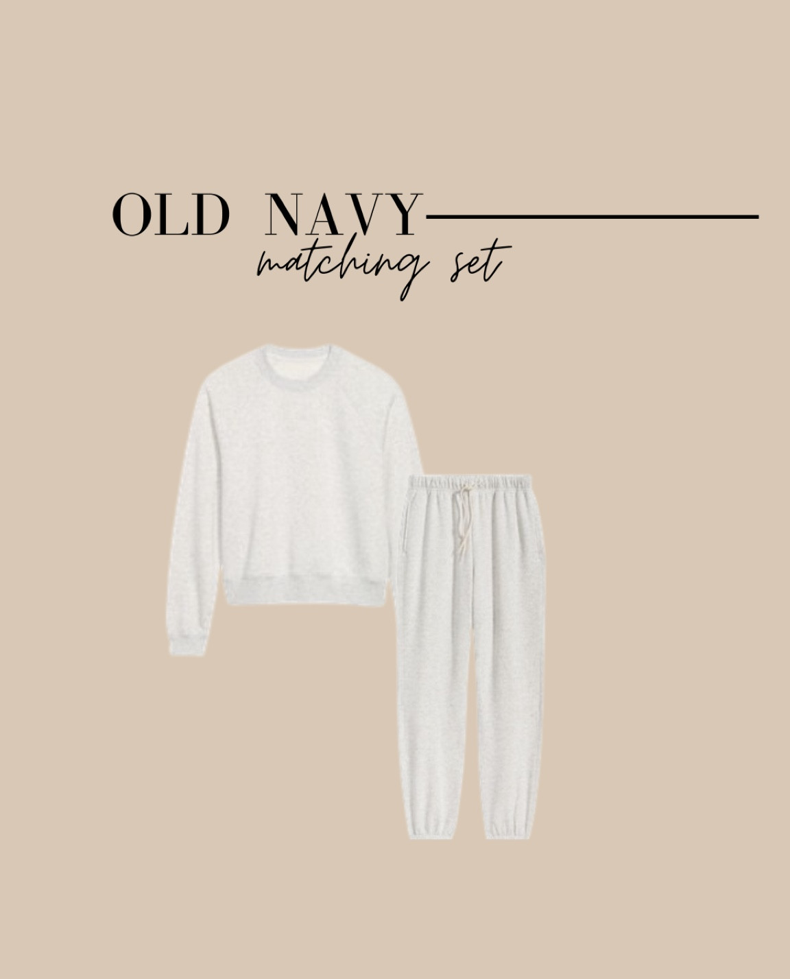 Old navy matching set is 30% off right now! 

Casual outfit
Fall fits 
Loungewear 

#LTKsalealert #LTKSeasonal #LTKstyletip