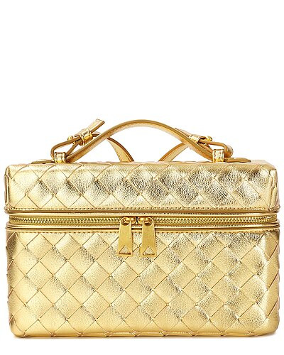 Metallic Quilted Leather Crossbody | Gilt & Gilt City