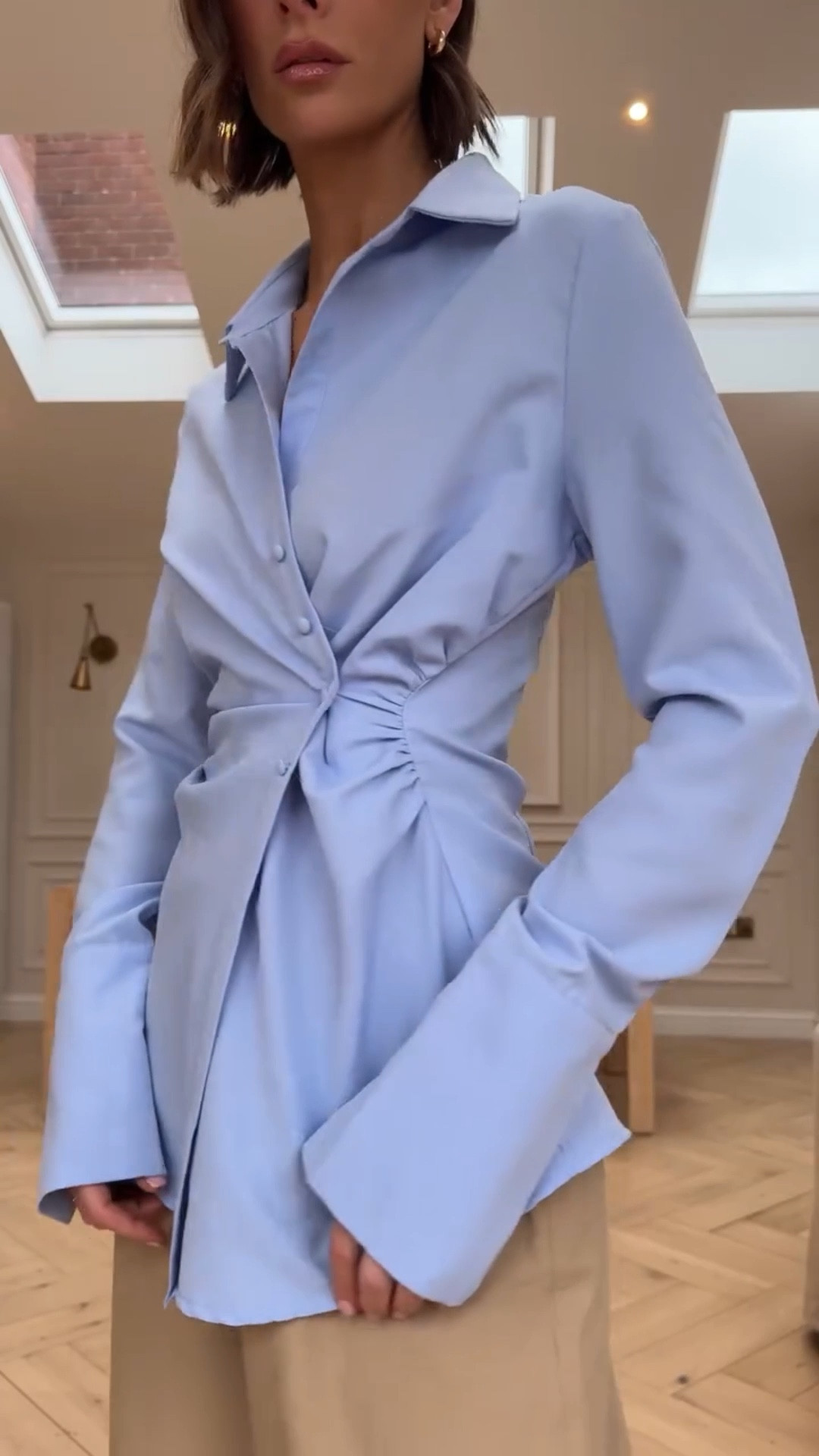 3 ways to style an item from my wardrobe 
Episode 2 - Blue Shirt

I’m guilty of having a full wardrobe but then convince myself that I need something new to feel inspired again.

Truth is, most of the time I don’t need anything new, I just need to experiment with what I already have.

Each week I’ll be pulling out an item from my wardrobe and styling it 3 ways. Rewearing doesn’t necessarily mean rewearing the same outfit, you can rewear the same individual item though in complete new ways so I hope this helps.