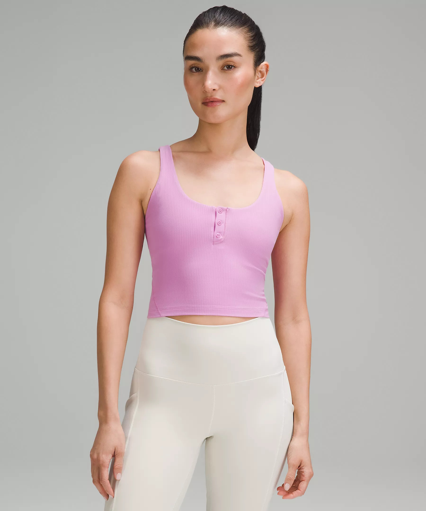 lululemon Align™ Ribbed Henley Tank Top | Lululemon (US)