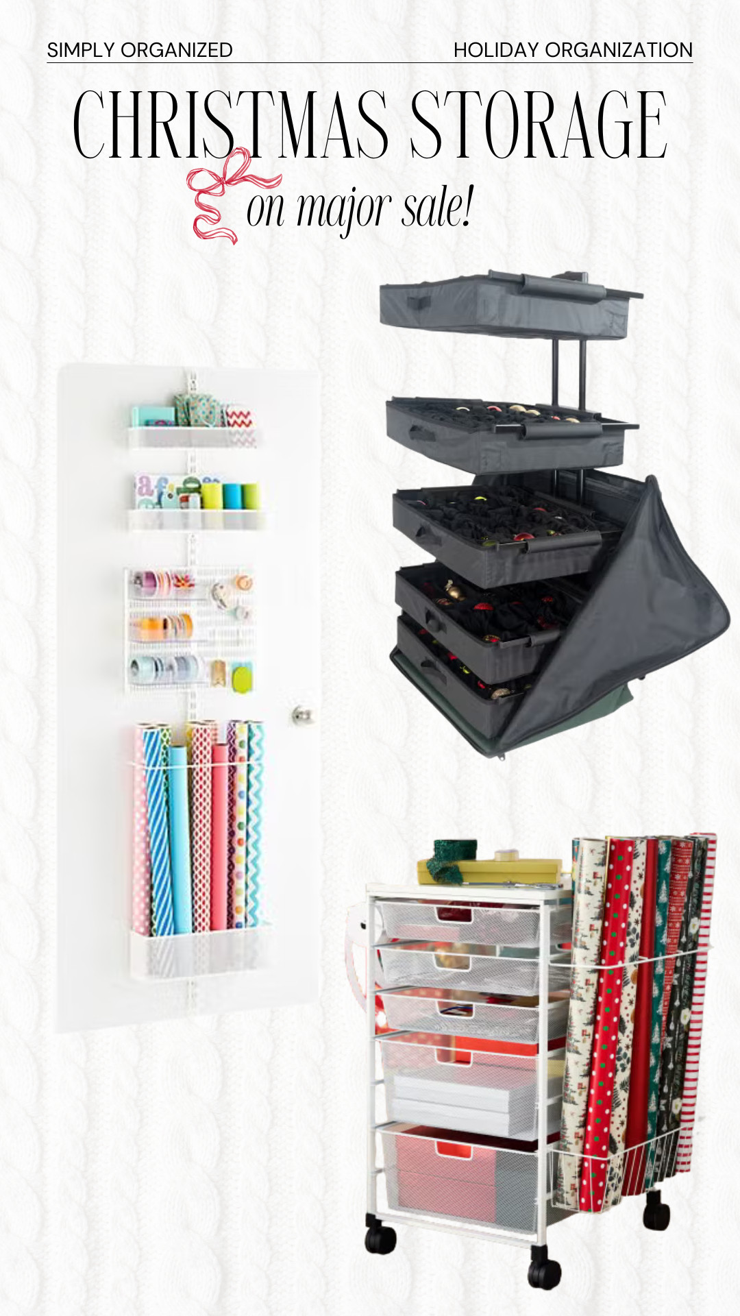 Unique holiday storage is on sale at The Container Store! The telescoping ornament storage solution has been a very HOT item in recent years. These rarely go on sale! 

 #LTKHoliday #LTKSeasonal #LTKSaleAlert