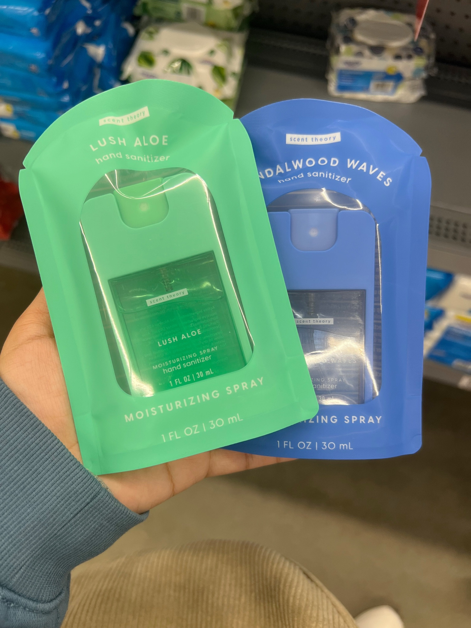 $2.98 Hand Sanitizers! Available at Walmart 🩵✨

#budgetfriendly #handsanitizer #walmartexclusive #walmartfinds #spray #onthego  #selfcare #moisturizing 

#LTKBeauty #LTKMostLoved #LTKSeasonal