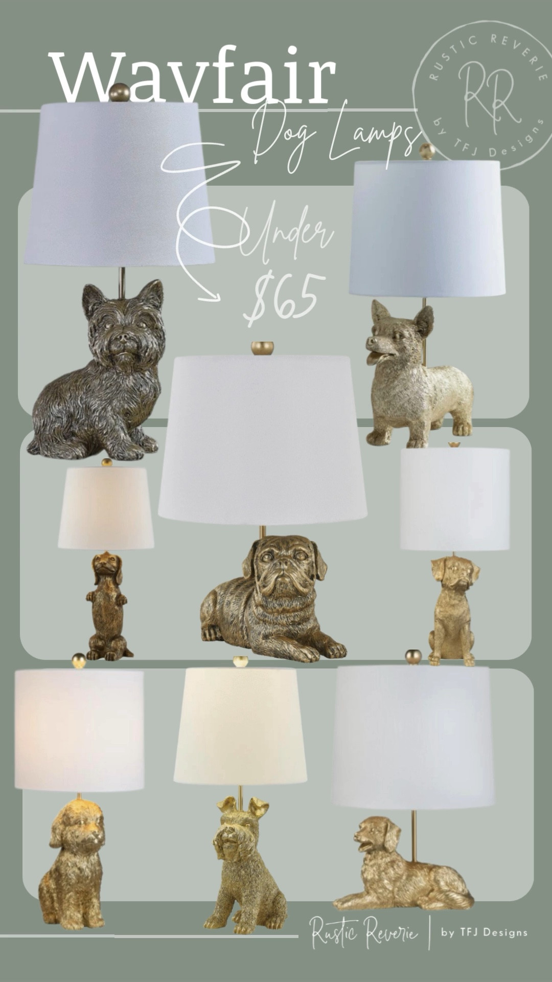 How adorable are these dog lamps from Wayfair?! I love having playful decor in my home. ❤️ curated collected whimsical yorkie corgi golden pug poodle schnauzer cozy nursery toddler bedroom playroom kids affordable anthropology style 

#LTKHome #LTKKids #LTKSaleAlert