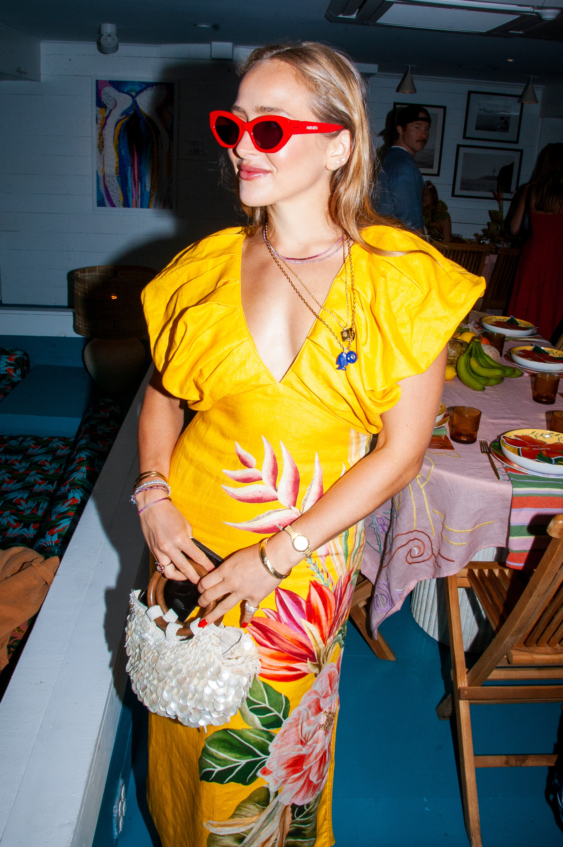 fun colorful summer outfit ideas for brunch or summer party!
wearing a size small in the dress.  

 #LTKSummerEdit #LTKParties #LTKStyleTip