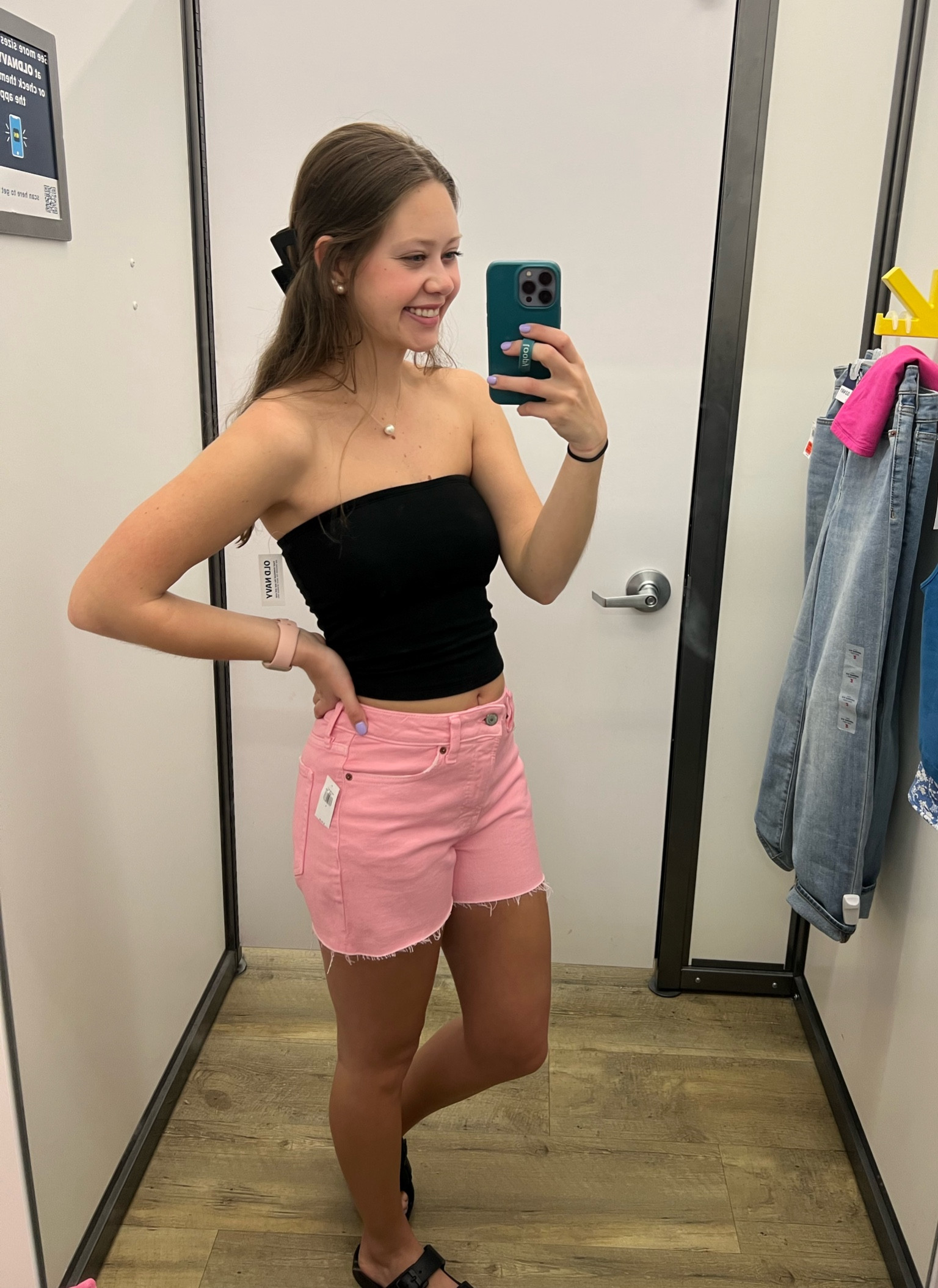 Old Navy spring & summer outfit! I’m wearing a size 2 in the shorts and a M in the tube top! 

#LTKSeasonal #LTKfit #LTKstyletip