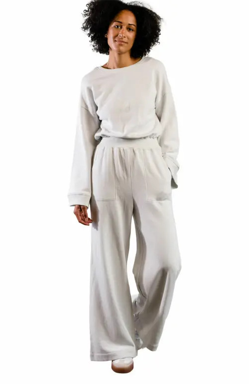 ABLE Dana Everywhere Jumpsuit in Chalk at Nordstrom, Size Xx-Large | Nordstrom