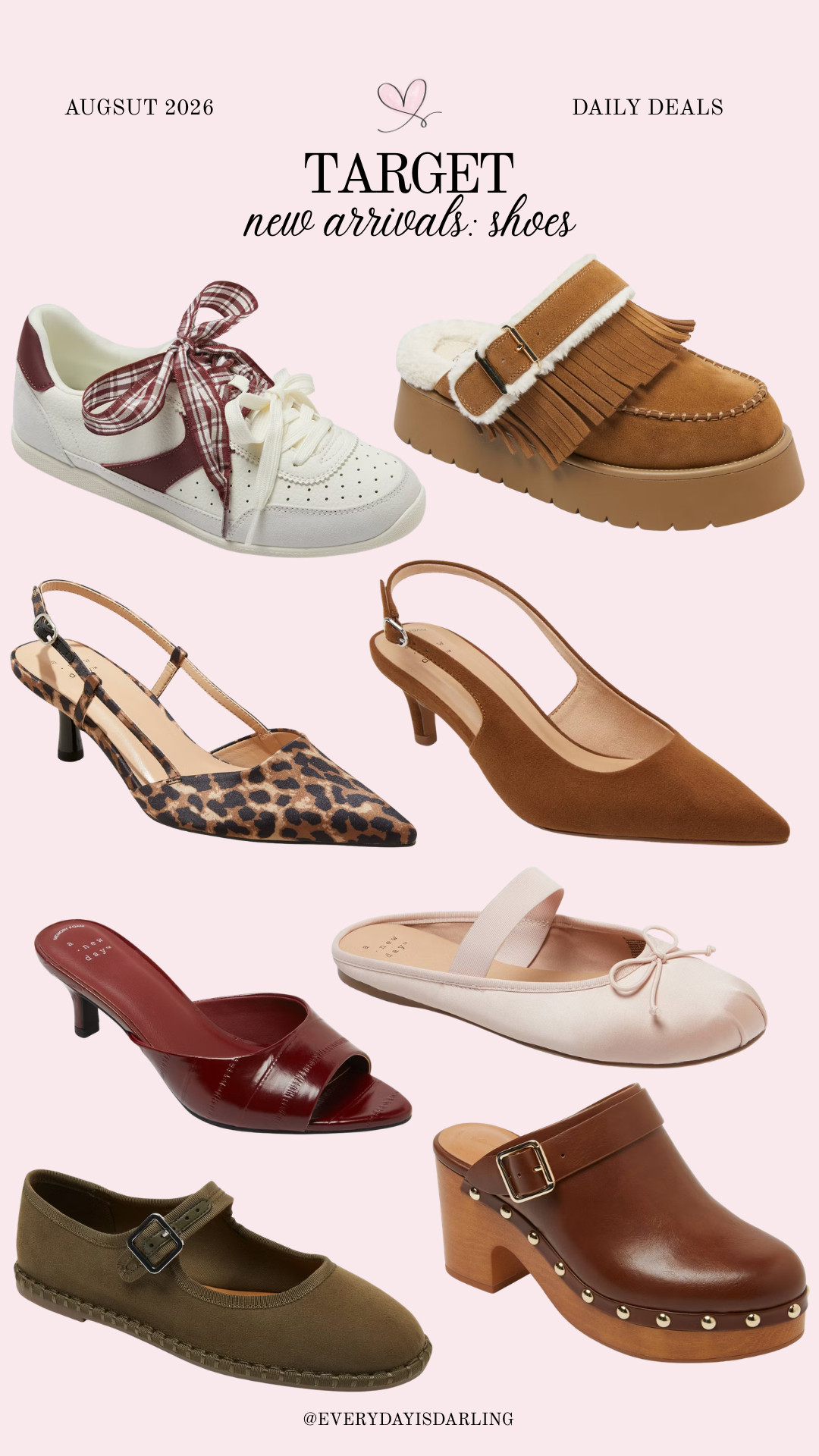 New fall shoes now out at Target!  

 #LTKootd #LTKSeasonal
