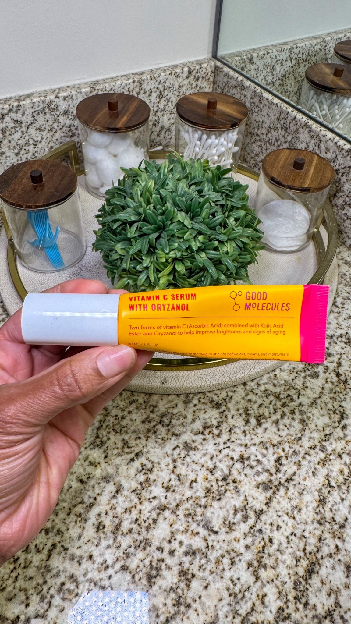 Good Molecules Vitamin C serum has entered the chat 🙌🏾 this is my go-to when my skin needs a little “wake up” call 

#LTKOver40 #LTKmorningroutine #LTKselfcare