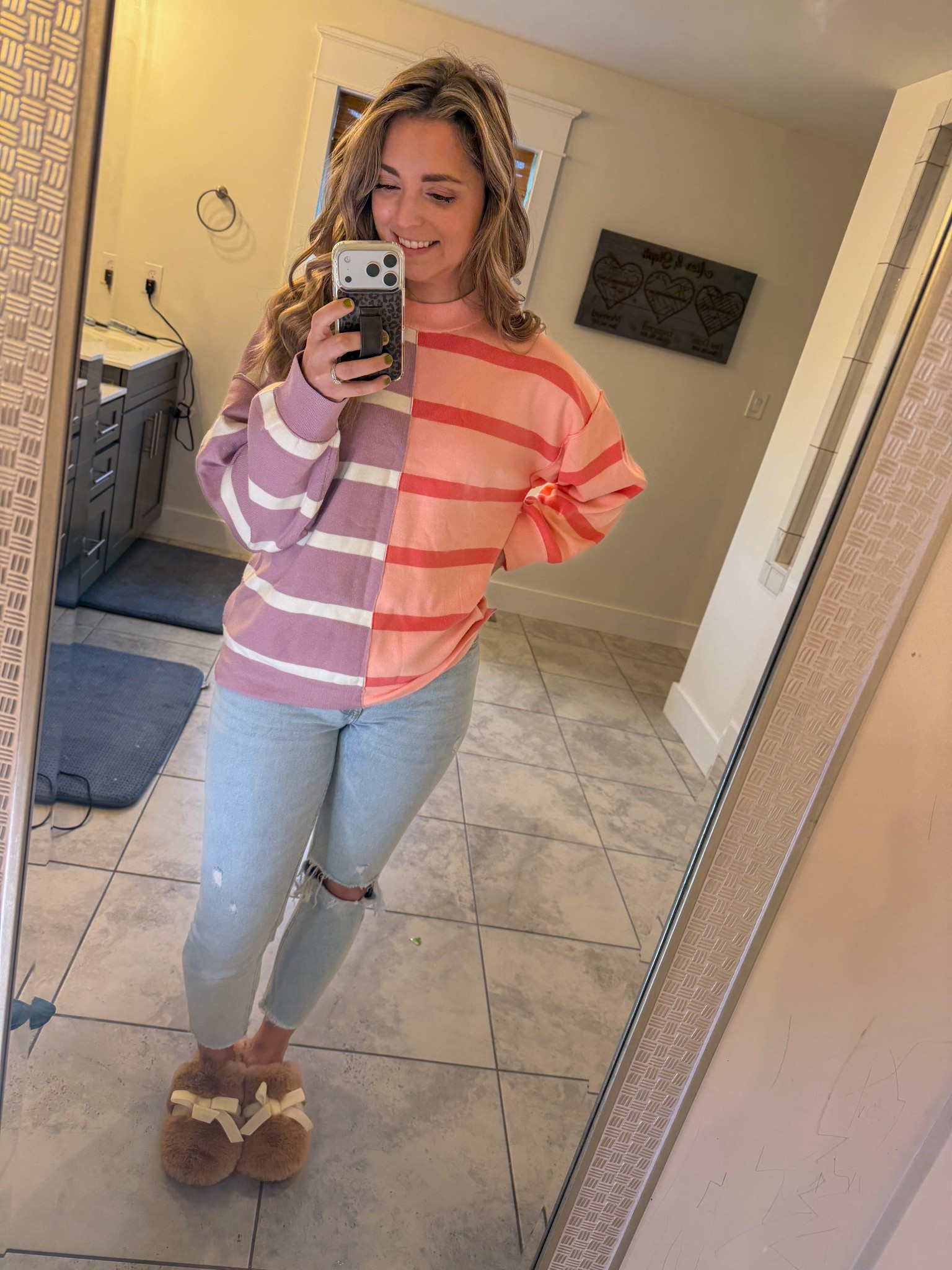 These Amazon colorblock striped sweaters are my newest obsession for fall + winter 🍂🧶
They’re soft, cozy, perfectly oversized, and come in the cutest color combos.
Easy to dress up with jeans + boots or keep casual with leggings — truly the best everyday mom outfit.

Linking my favorite colors, sizing info, and the exact one I’m wearing! 🤍✨

#LTKFashion #AmazonFashion #CozyOutfits #FallStyle #WinterOutfits #SweaterWeather #MomStyle #EverydayOutfits #LTKFinds #ColorblockSweater

#LTKHoliday #LTKootd #LTKgrwm