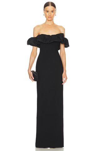 LIKELY Griffin Gown in Black from Revolve.com | Revolve Clothing (Global)