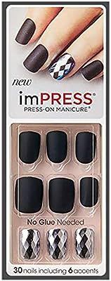 KISS imPRESS "CLAIM TO FAME" by Broadway Press-On Manicure Nails | Amazon (US)