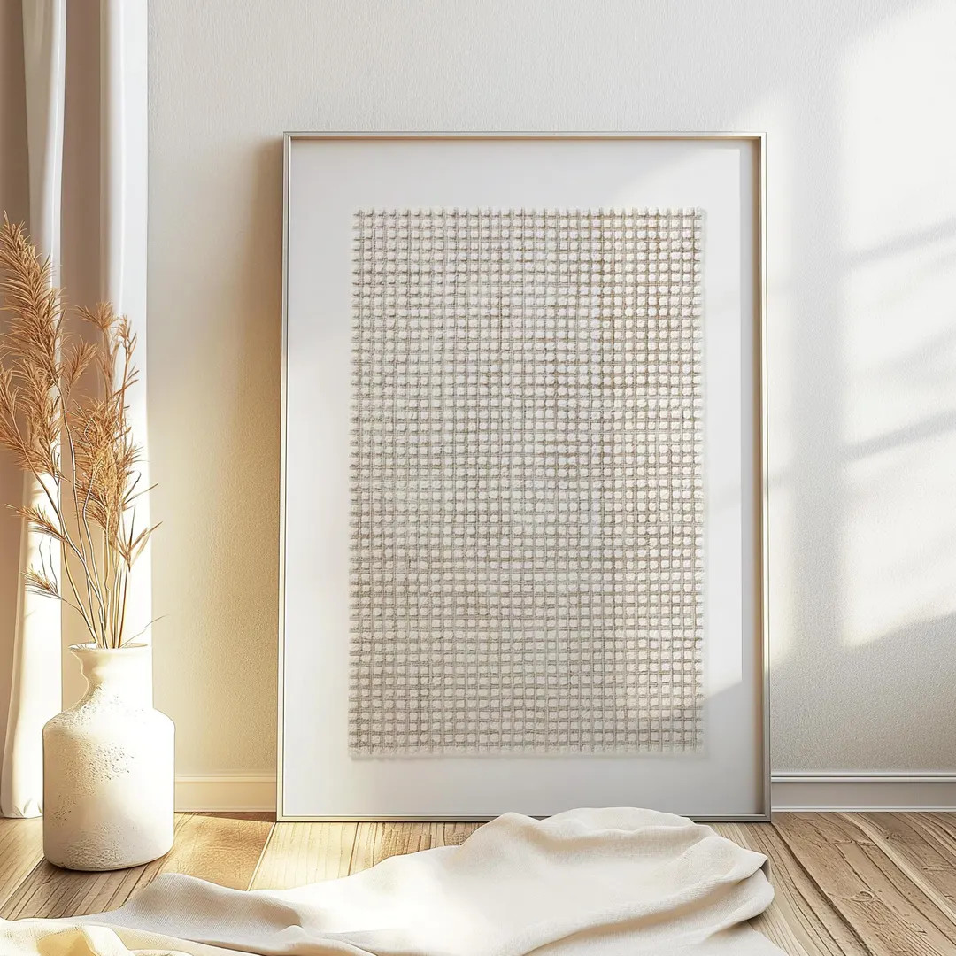 Beige Japanese Abstract Poster | White Minimalist Print | Vintage Decor | Abstract Art | Art for ... | Etsy (US)