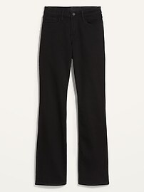 Mid-Rise Kicker Boot-Cut Black Jeans for Women | Old Navy (US)