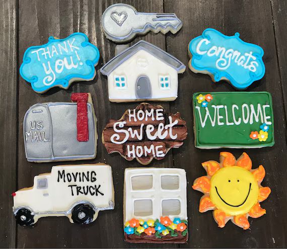 House warming/New Home/realtor cookie gift box | Etsy | Etsy (US)
