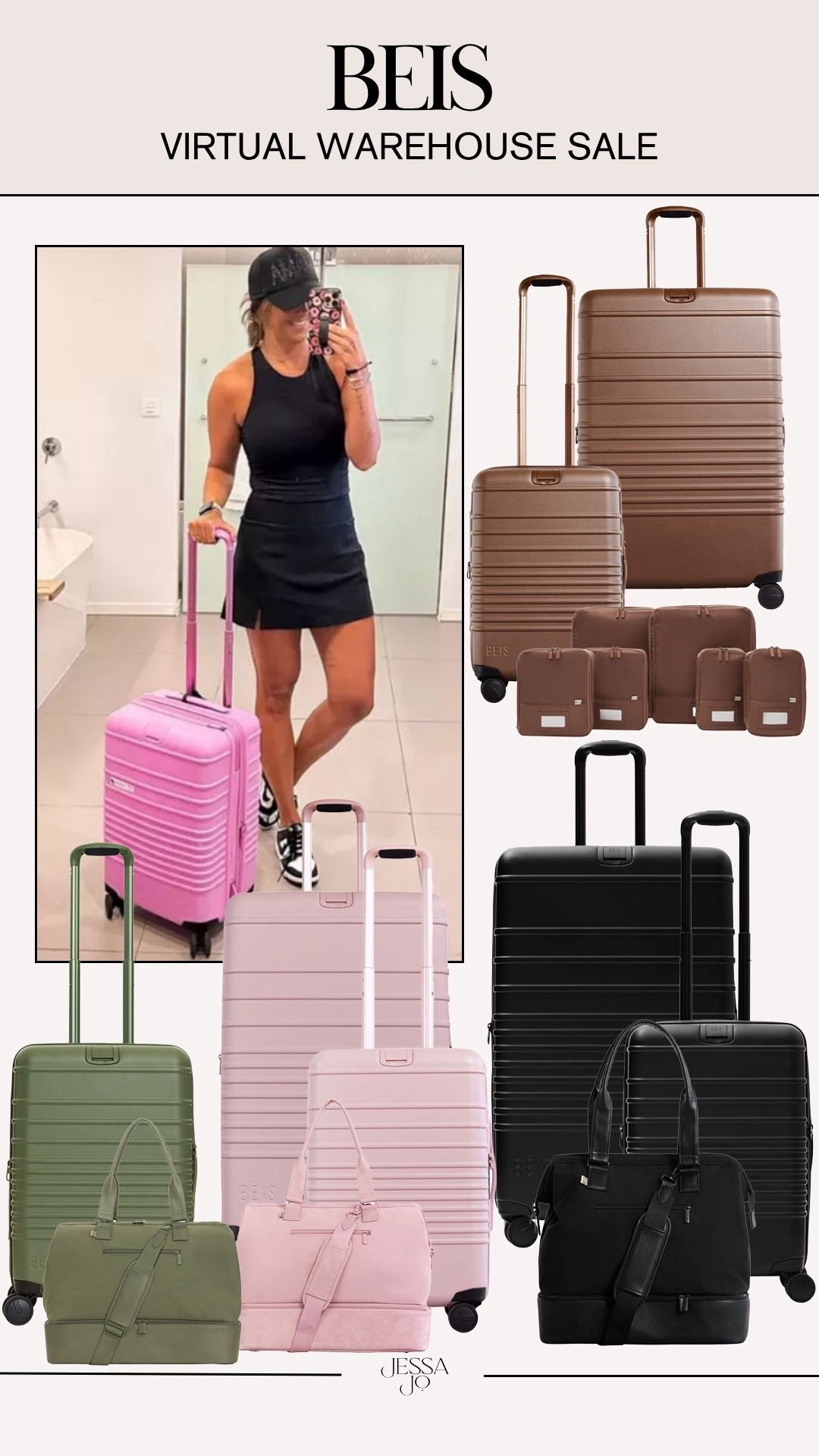 Beis virtual warehouse sale. Beis luggage. Beis sale. Travel essentials  

#LTKSaleAlert #LTKTravel #LTKSeasonal